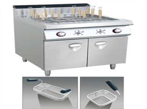 Gas Style pasta Cooker With Cabinet