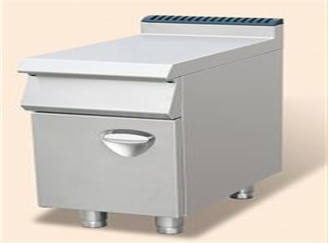 Working Counter with Storage Cabinet