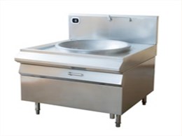 Stainless Steel Single Induction Wok